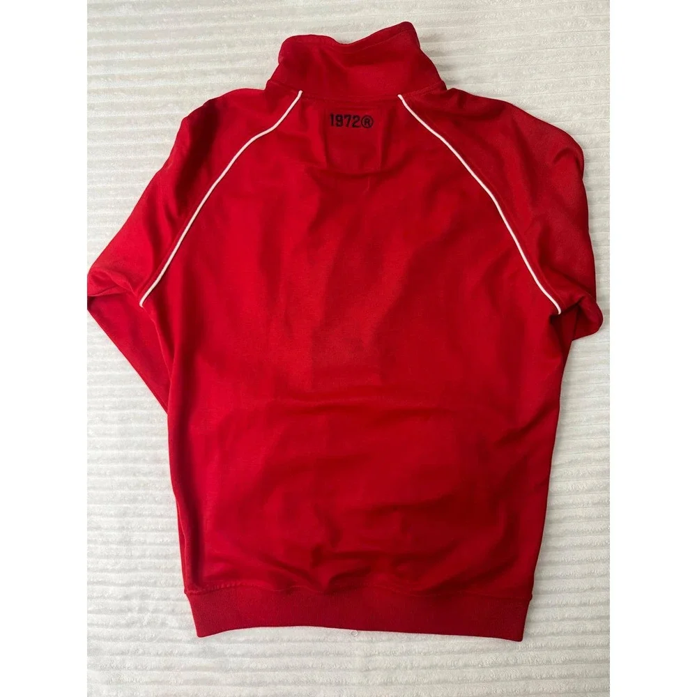Vintage Y2K Ecko Unltd Mens XL Red Full Zip Track Jacket Embroidered EU Patch